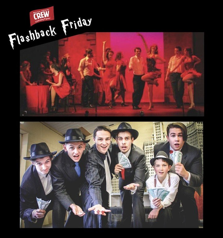 💖⏳FLASHBACK FRIDAY to Crew's Guys &amp; Dolls 2015 - and 'Chookas' to Old Nick Hobart Theatre Summer School's opening night of their G&amp;D production tonight! 
See if you can spot ONSS Director and Crew Tutor David Thomson in these photos as 'Nice