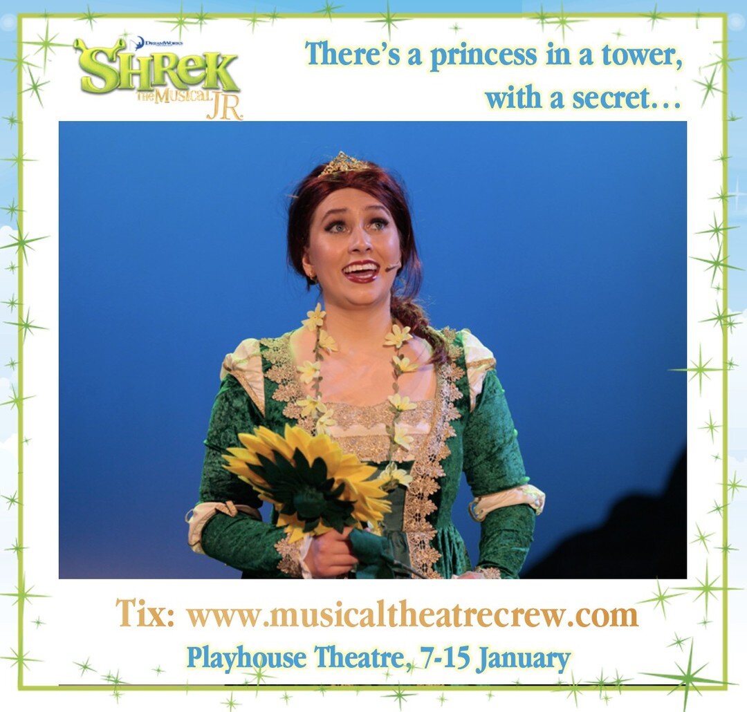 💚 Once upon a time in a far away SWAMP there lived an Ogre with a fairytale pest problem! Befriend a Donkey, rescue a princess - the road trip begins! On now til Sat 15 Jan - TIX: www.musicaltheatrecrew.com