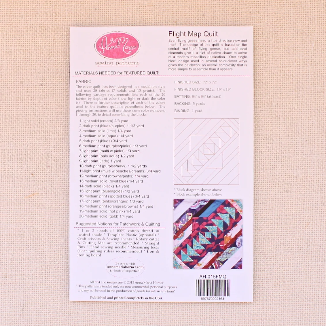 Home Safe Home block — Craft South