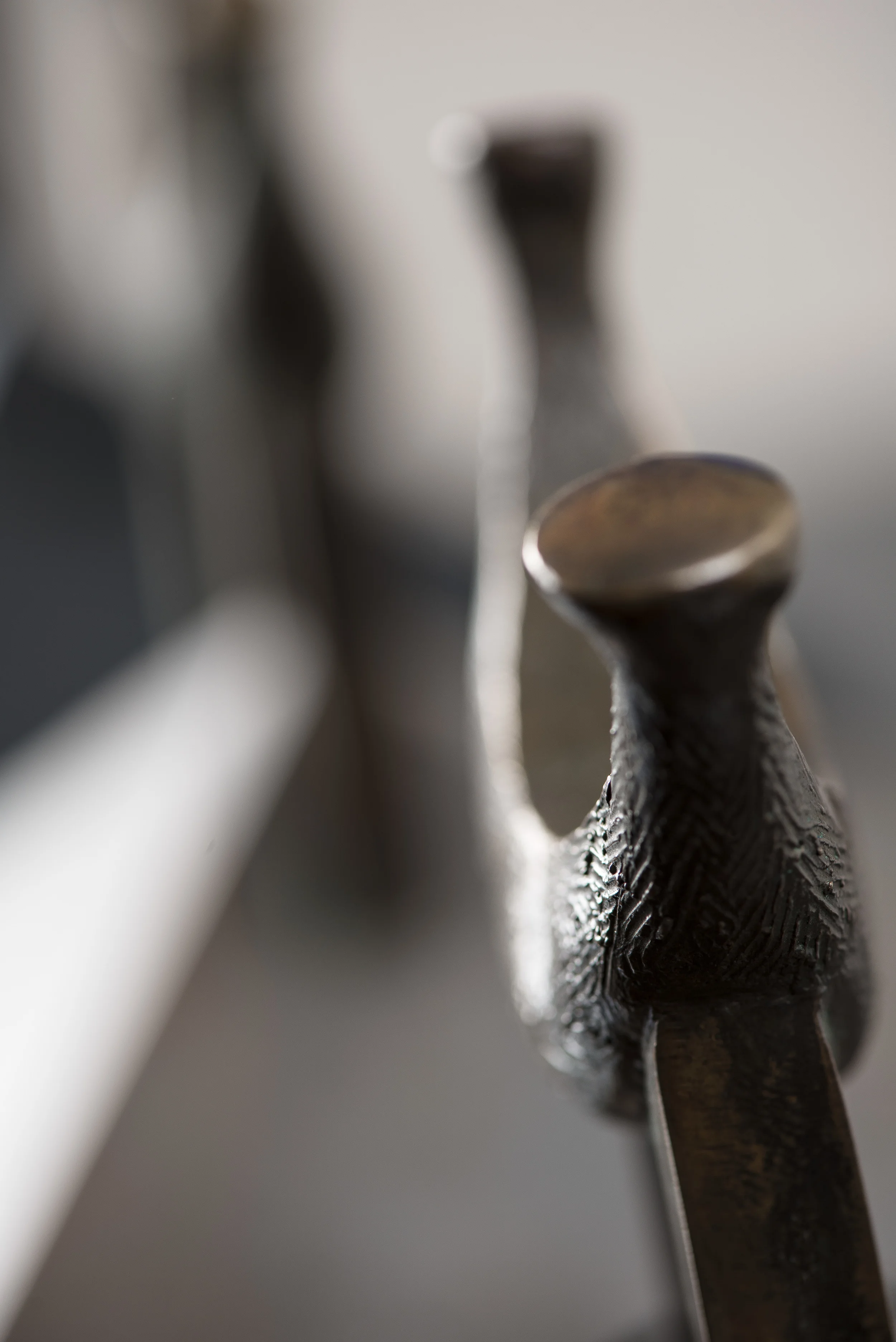 Reliquary detail: Boat handle