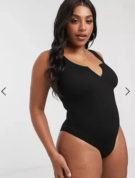 בגד ים מידות גדולות שלם שחור אופנתי גאלה אסוס.jpg