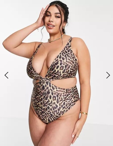 בגד ים חייתי מנומר אופנתי גאלה אסוס סייל1.jpg