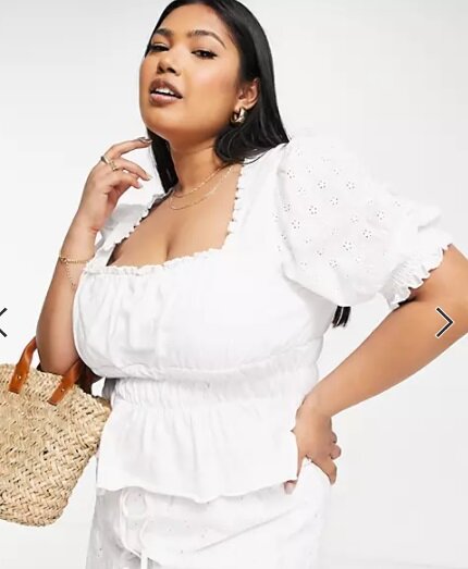 אסוס חולצה לבנה סייל פלאס סייז מידות גדולות גאלה.jpg