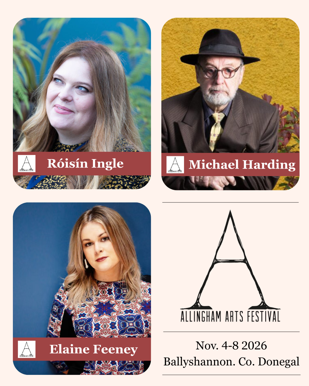 First Artists Announced for Allingham 2026