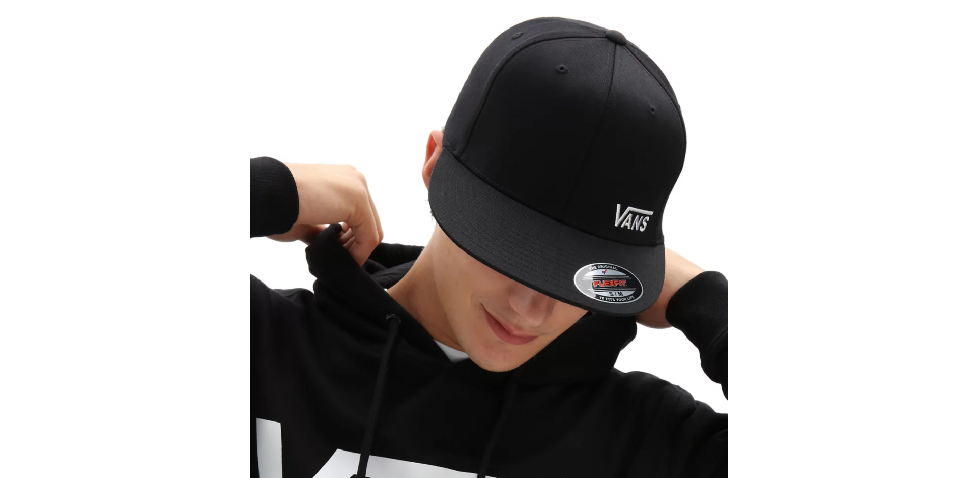 vans splitz flexfit hat