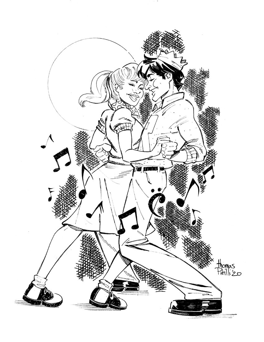 Bughead Dancing Private Commission 