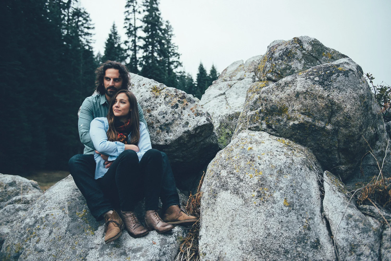 Karri + Sayyed | Sequoia Engagement Photography