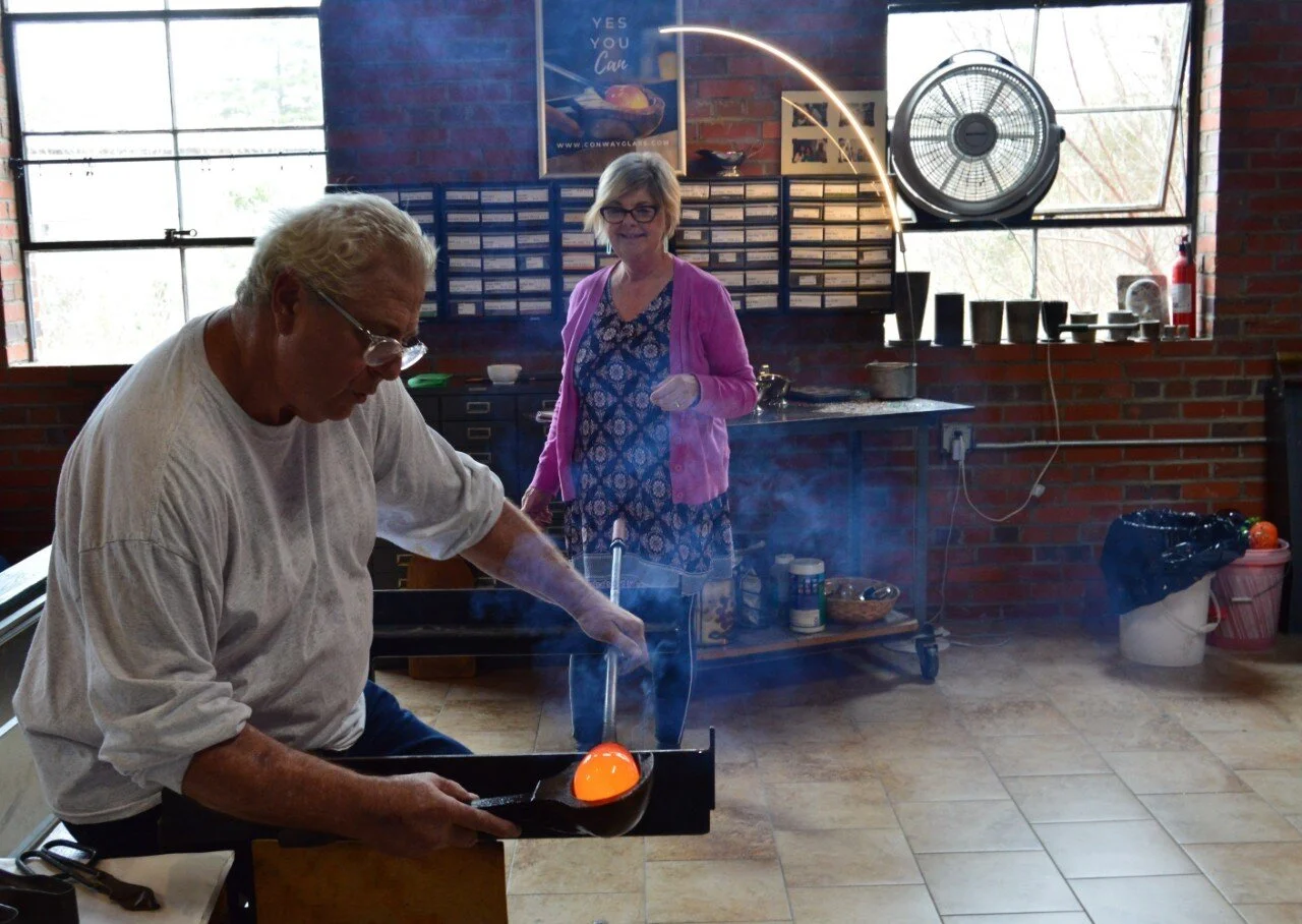 FREE First Saturday Glass Blowing Demos March 7 — Conway Glass