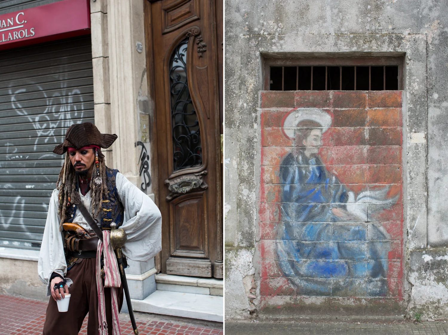 Pirate performer - Buenos Aires