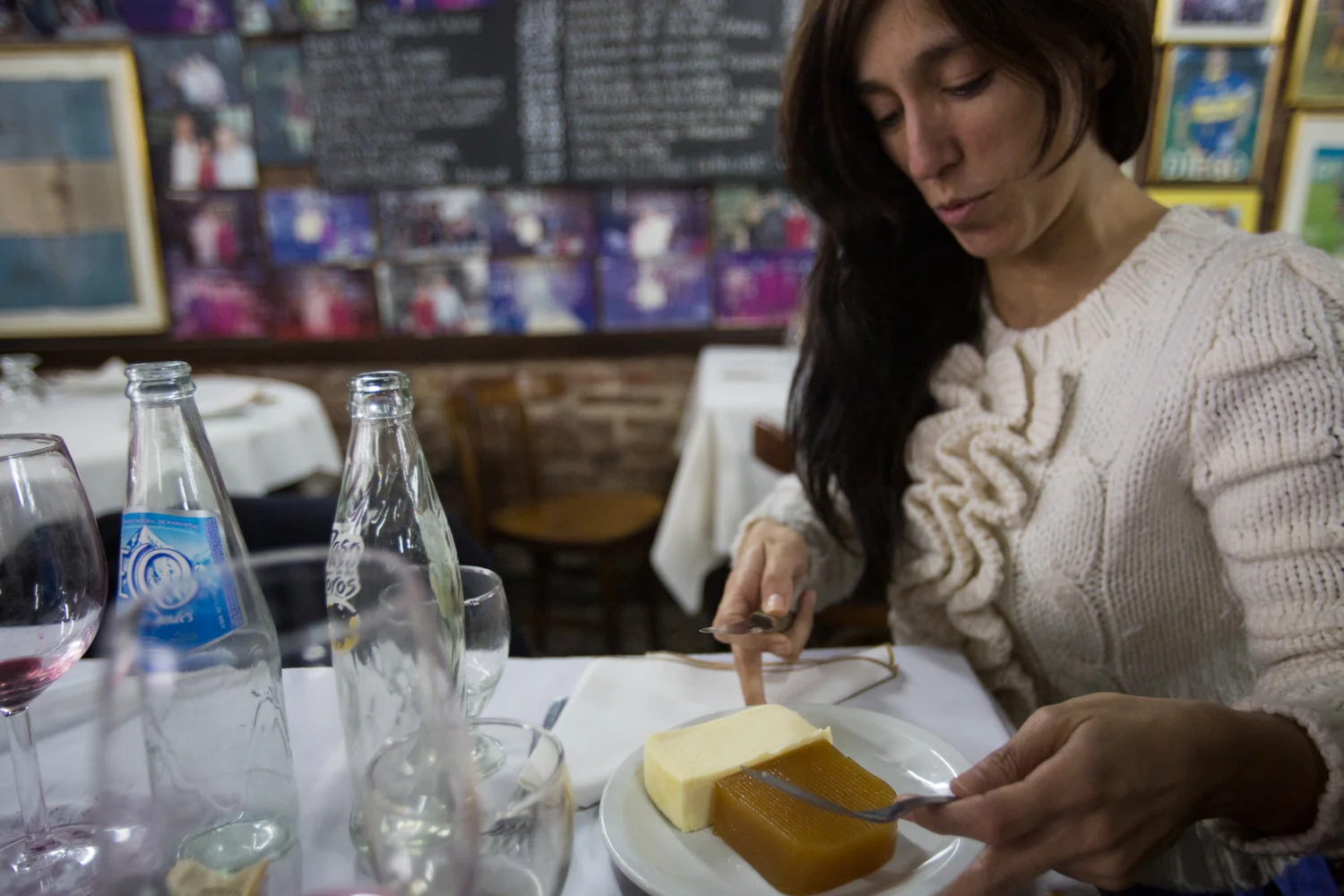 Membrillo & Cremoso (typical dessert)