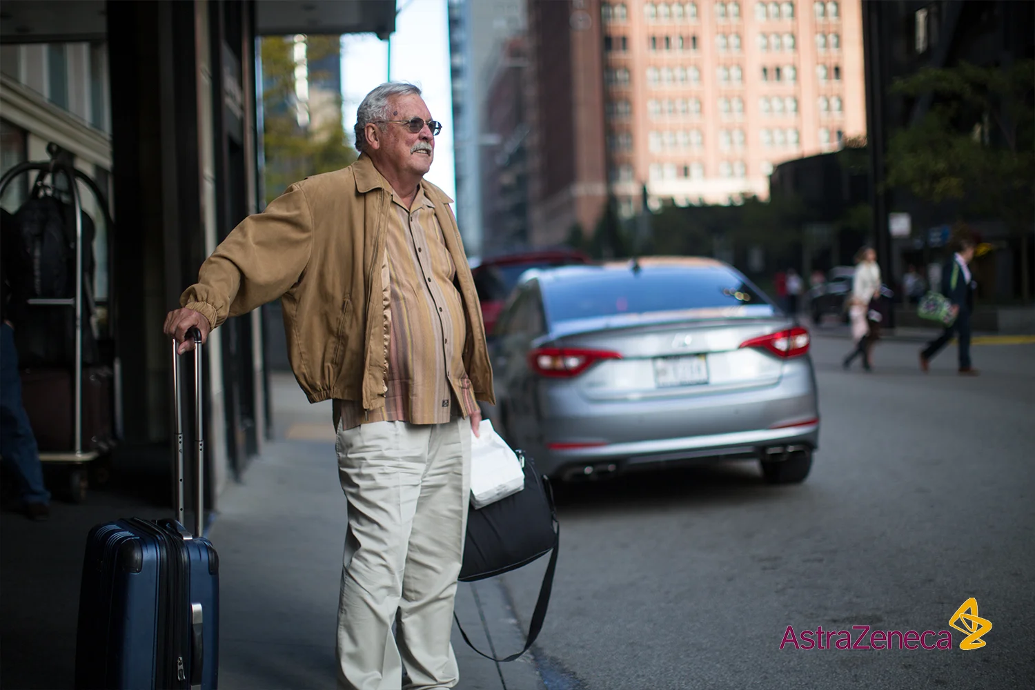 Michael Berman Portrait Photography - for AstraZeneca's "LVNG With Lung Cancer" campaign