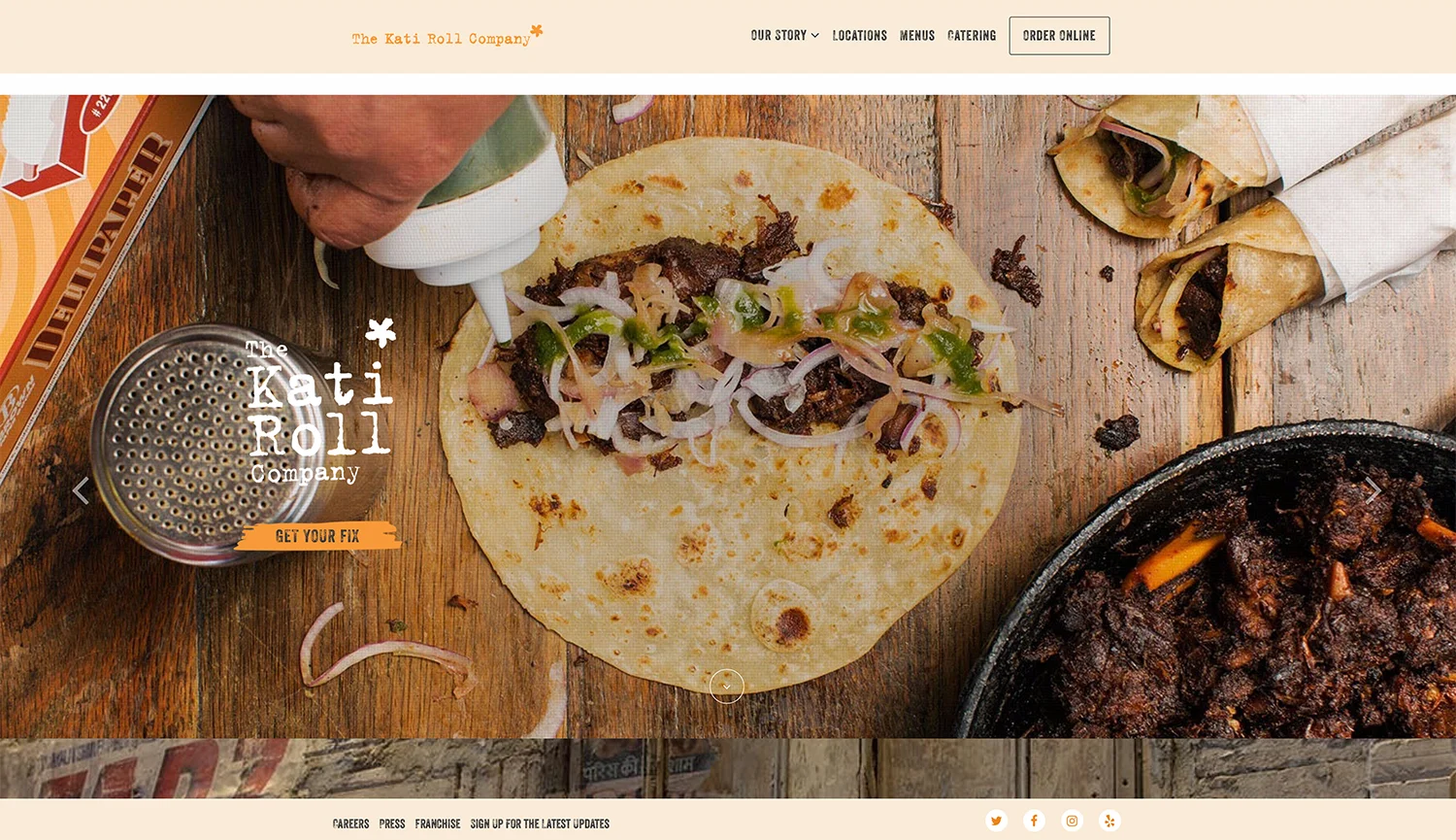 Food Business - Website