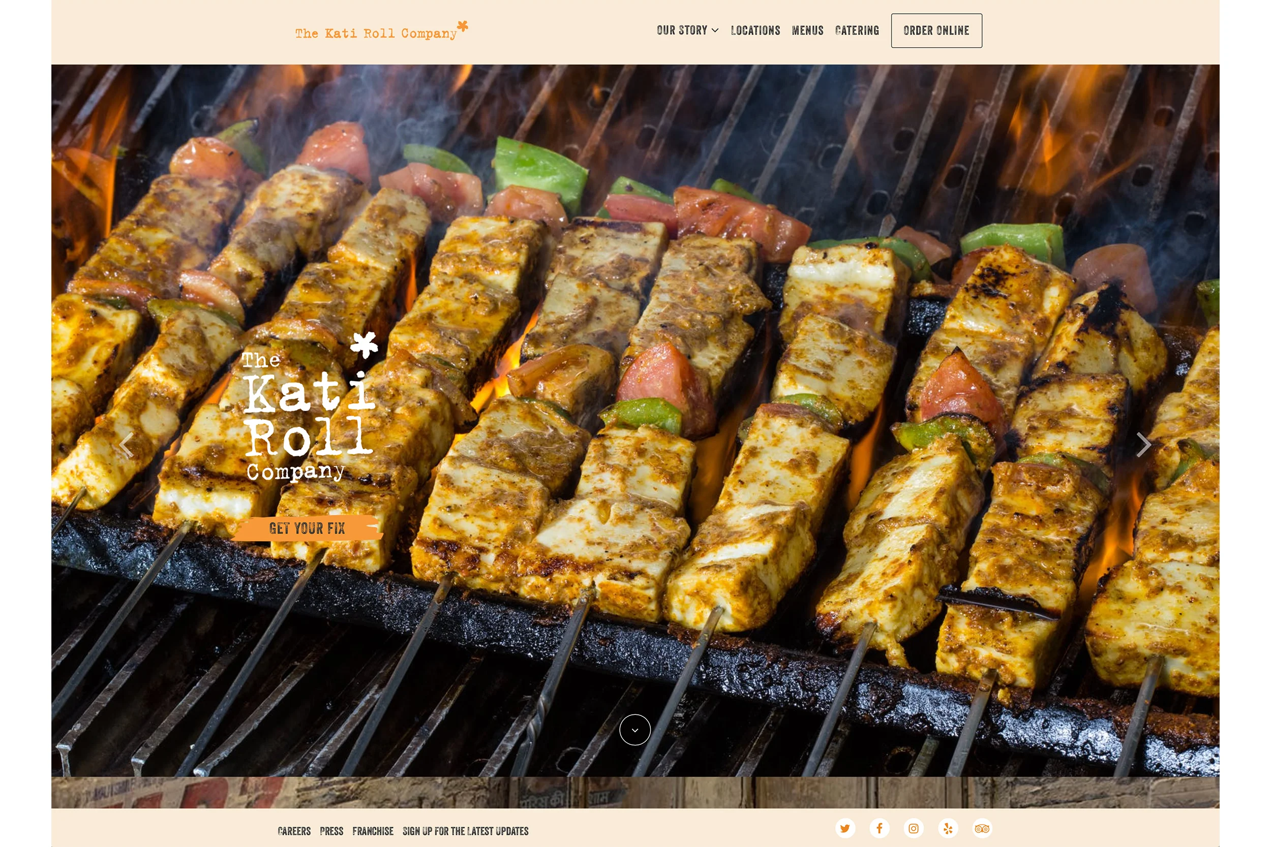 Michael Berman Food and Restaurant Photography - For Kati Roll Company Restaurants