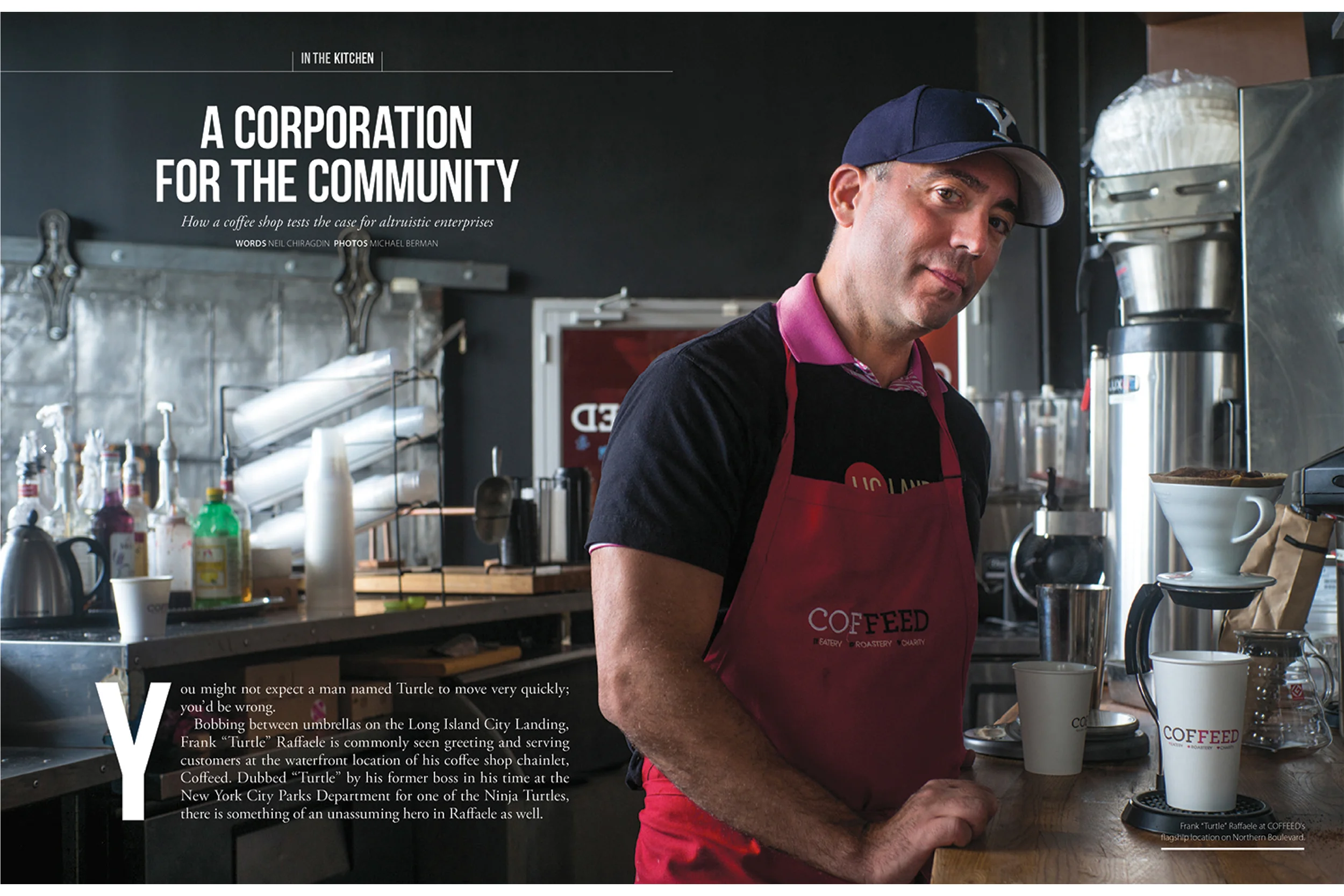 Coffee Story Pagespread