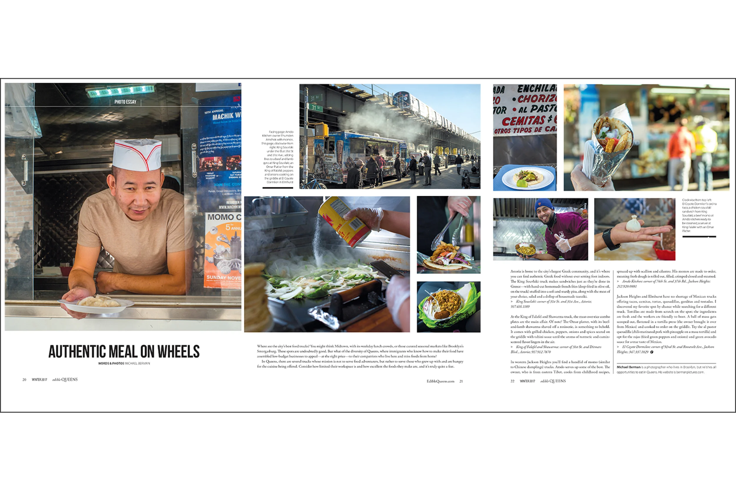 Food Trucks Story Pagespread