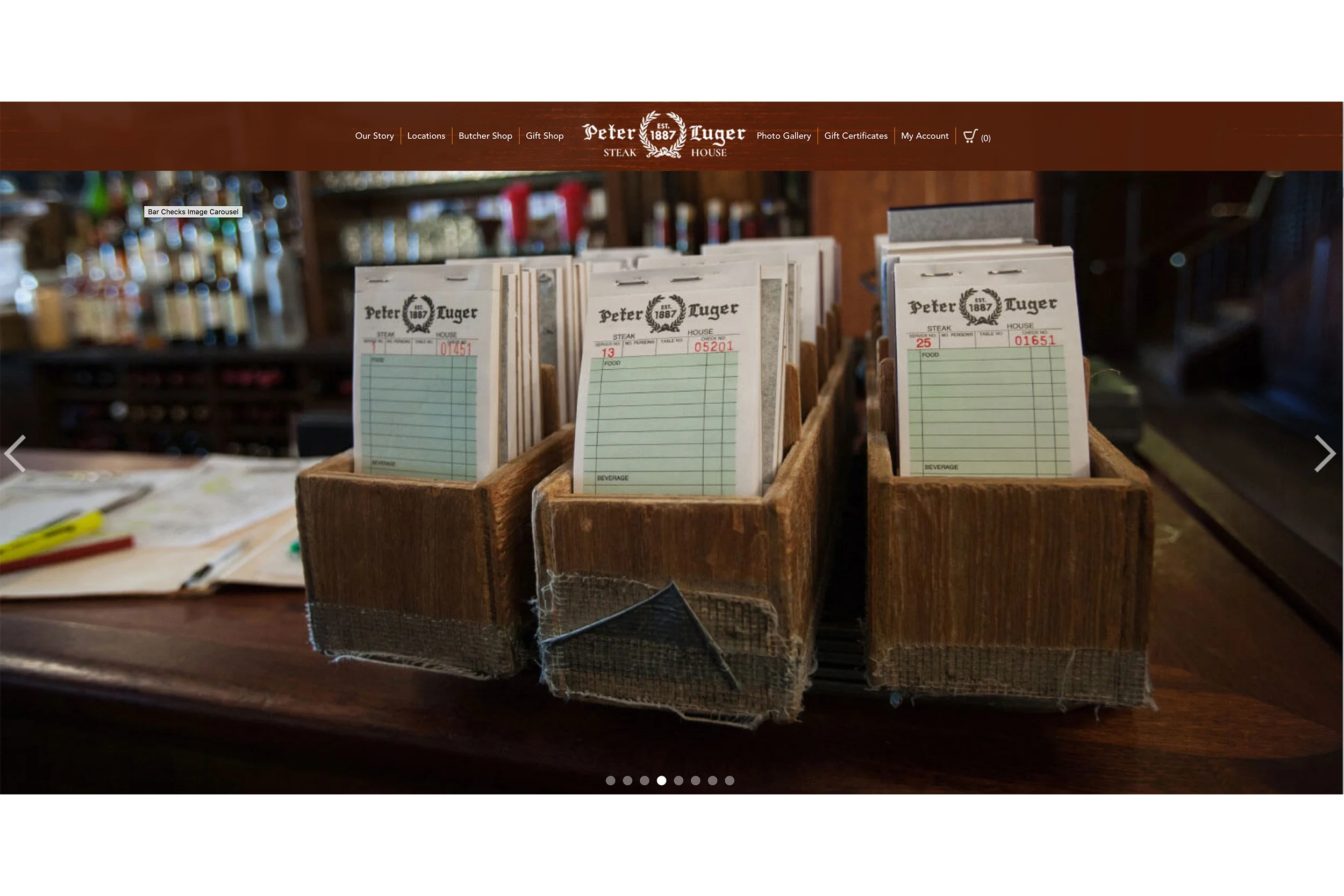 Peter Luger Steakhouse - Order Ticket Pads