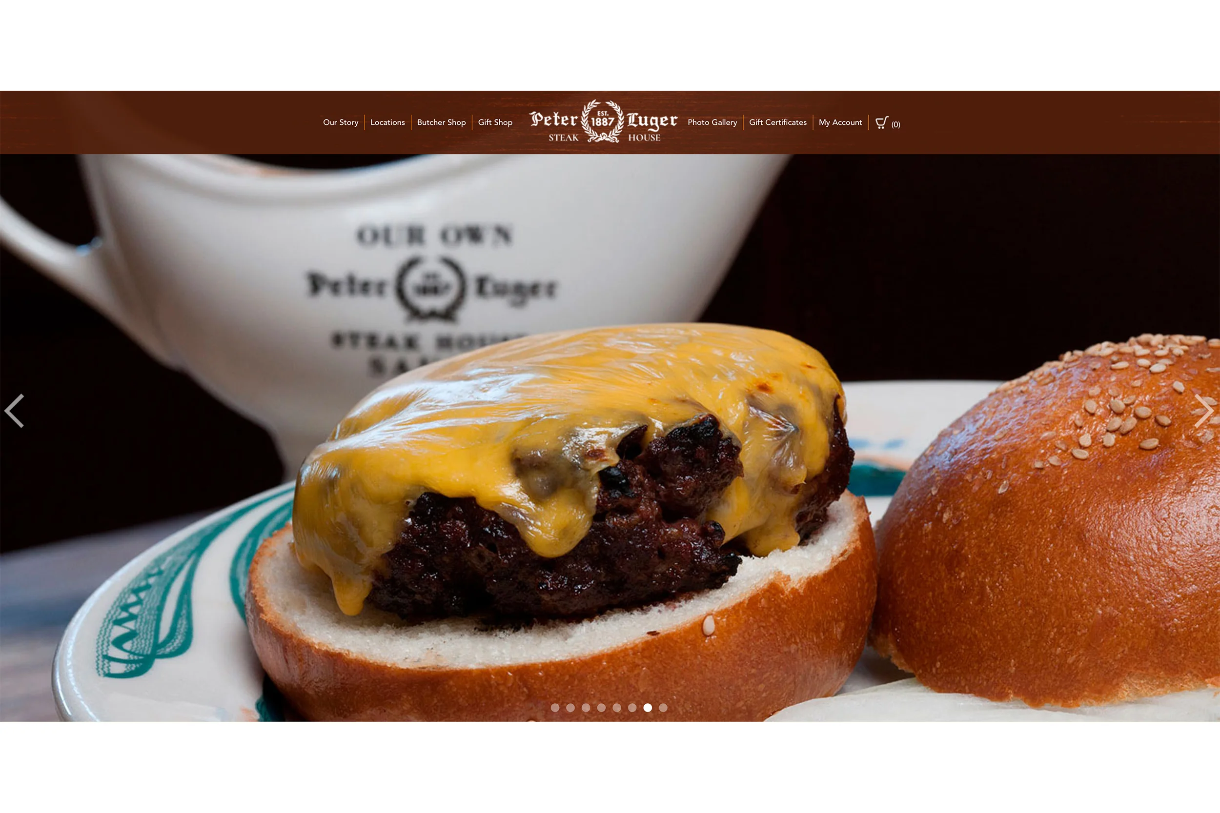 Peter Luger Steakhouse Burger