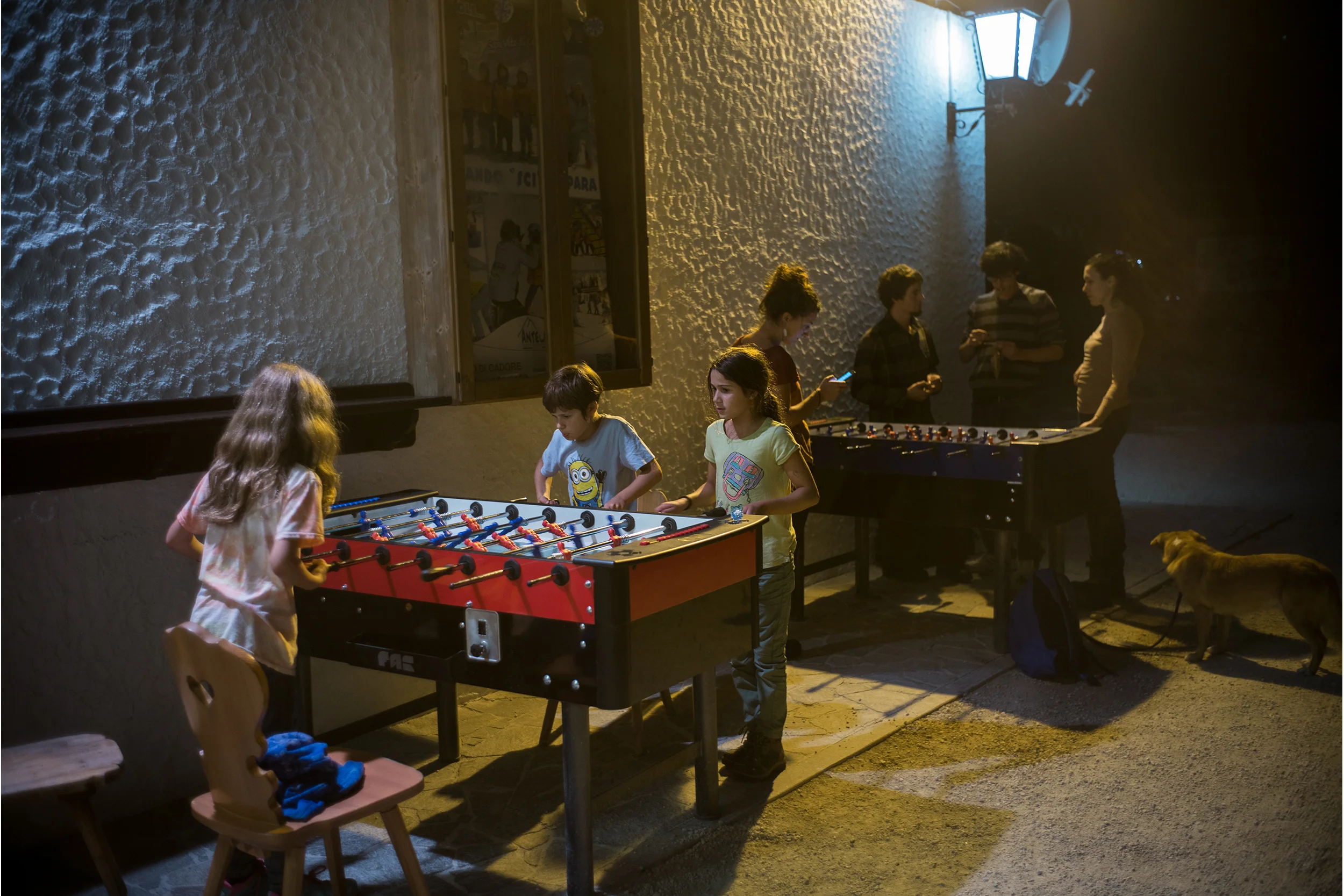 Foosball at Birreria da Bauce, Vodo di Cadore