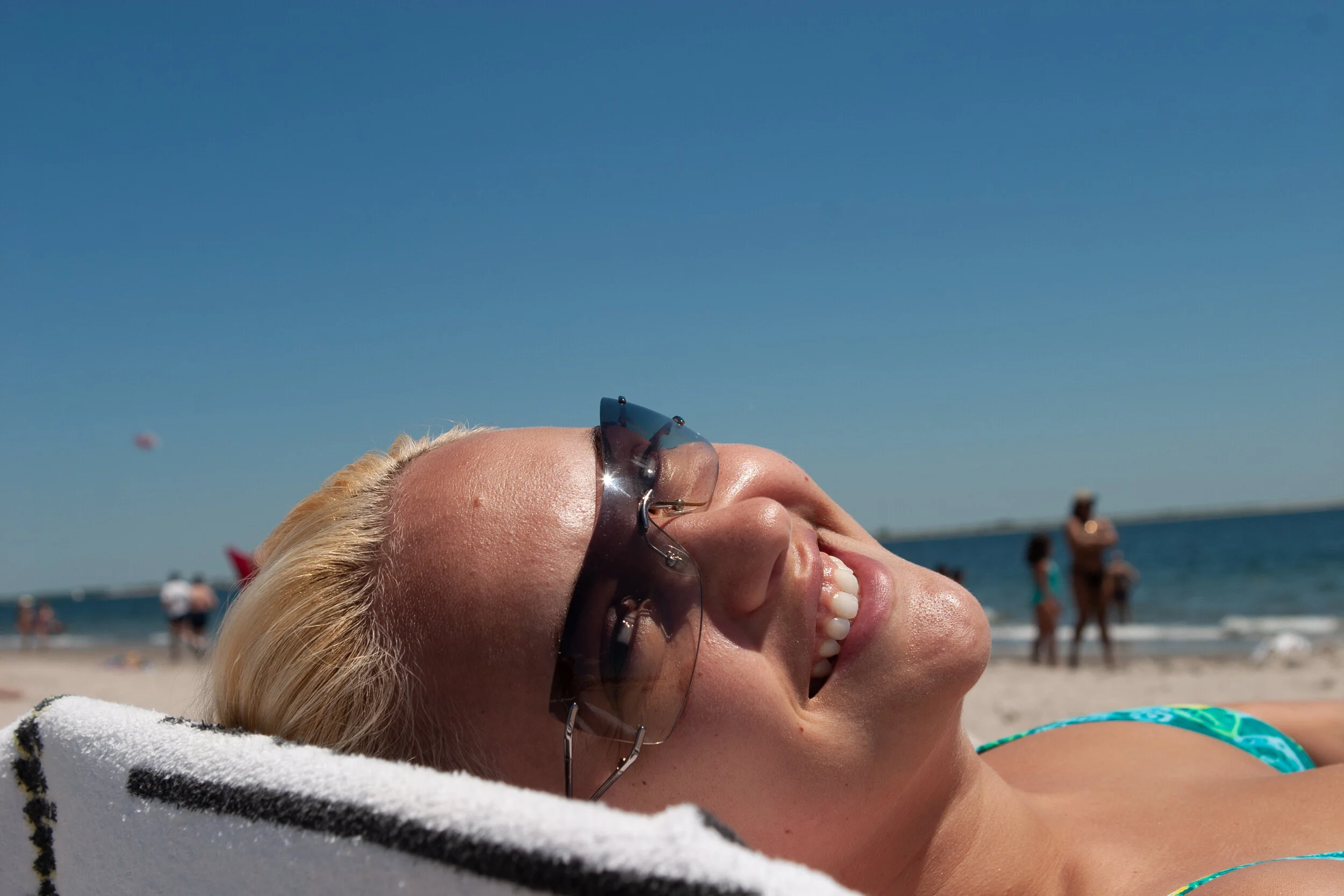 Tanning, Brighton Beach