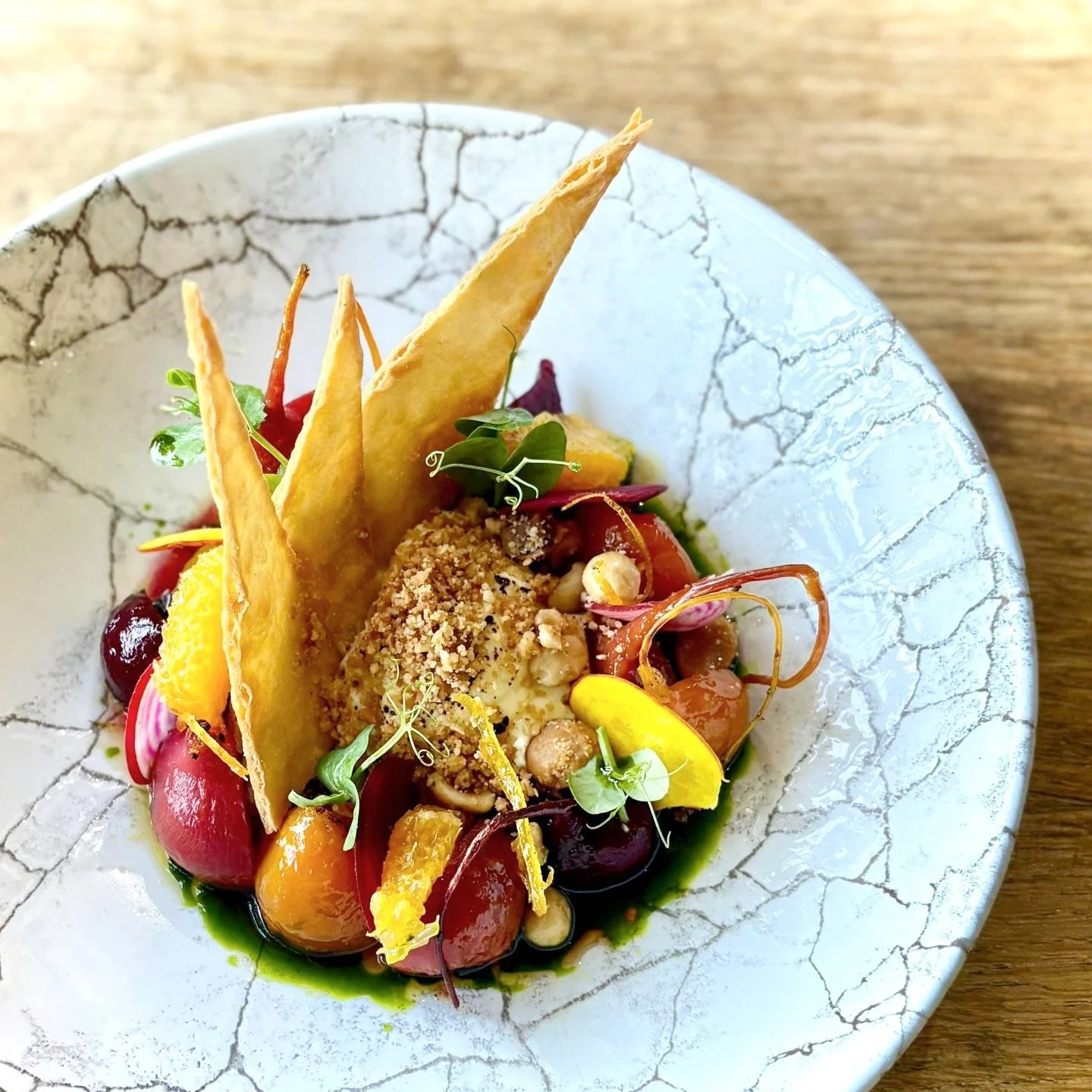 ✨ Blackboard Specials This Weekend ✨

A refined selection for the week. Vibrant, comforting, and full of flavour.

#1 Roasted Baby Beets with whipped Danish Feta
#2 Crispy Hake Tacos with Pico de Gallo &amp; Aji Verde
#3 Pork Belly slow braised and s