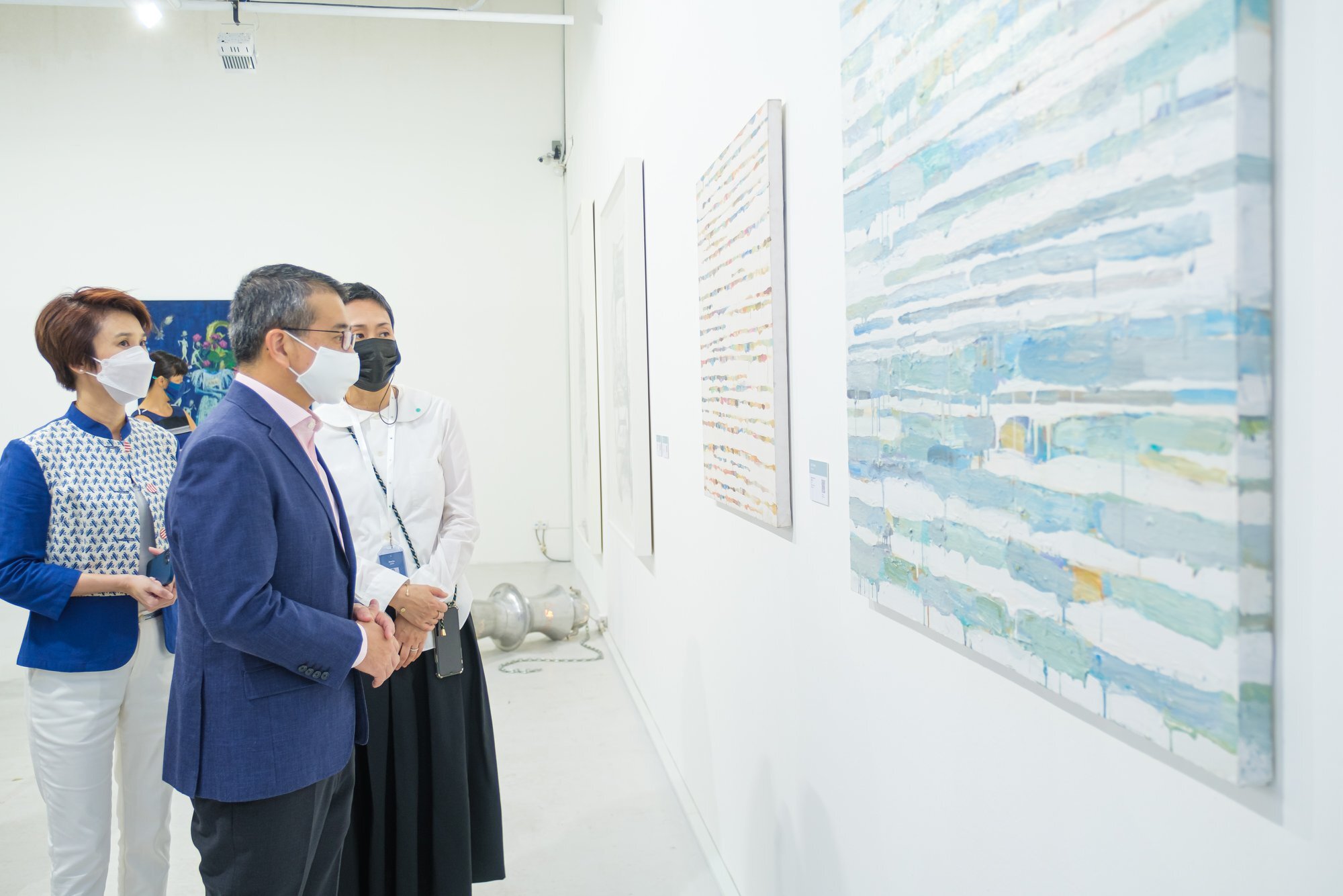 Minister of Singapore to visit and admire CUC Gallery's works