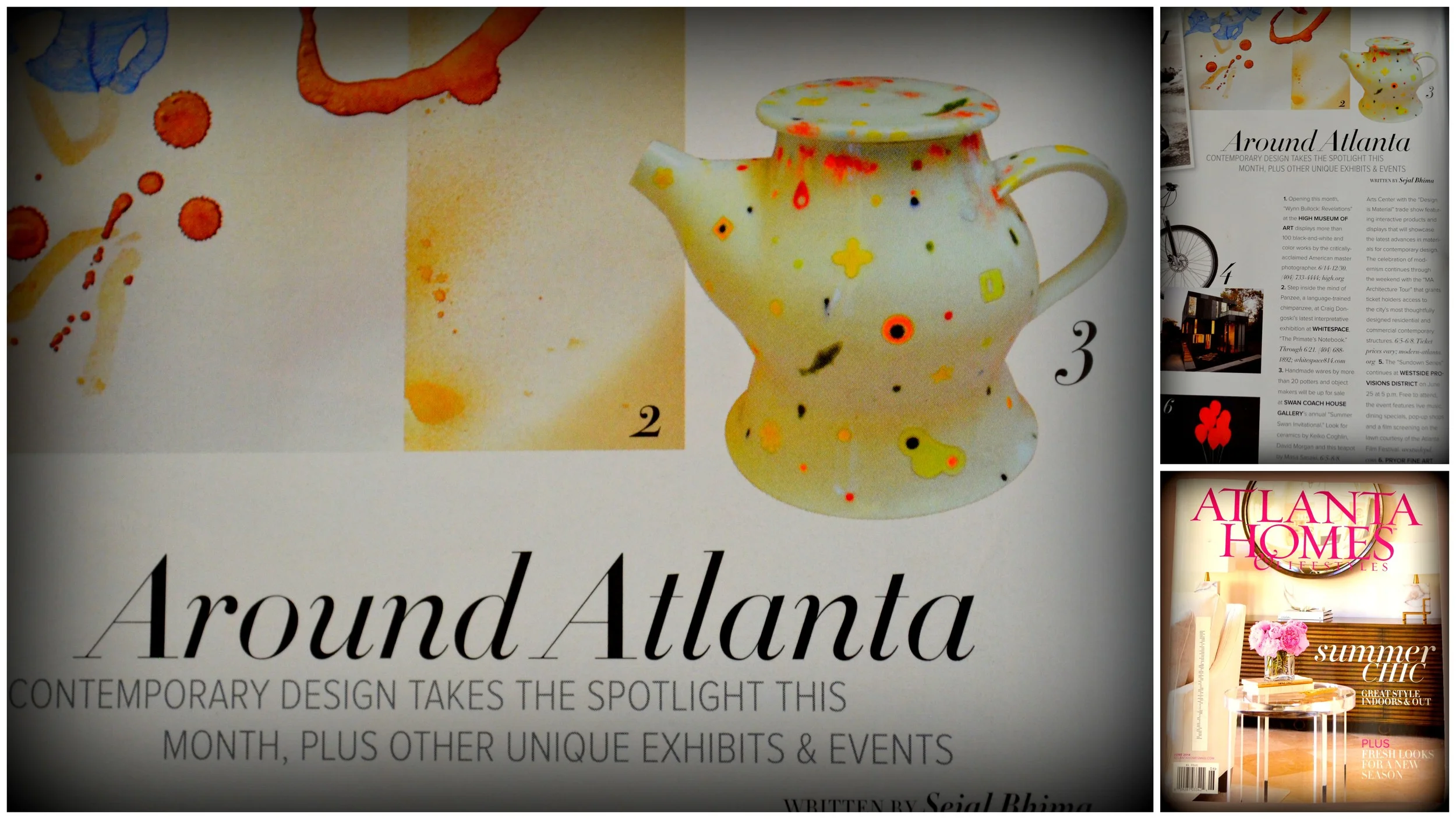 June 2014 issue of Atlanta Homes and Lifestyles
