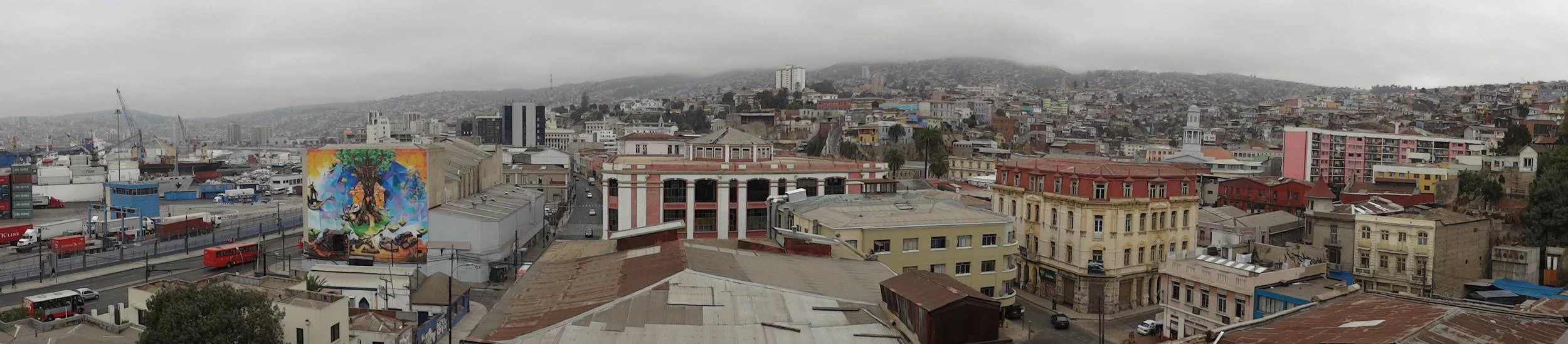 Valparaiso, Chile 2010, with Hes and Saile.
