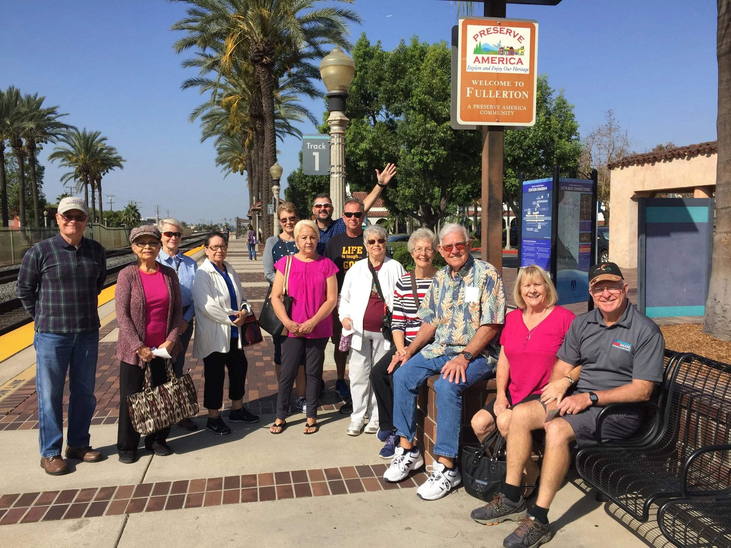 Seniors Train Trip