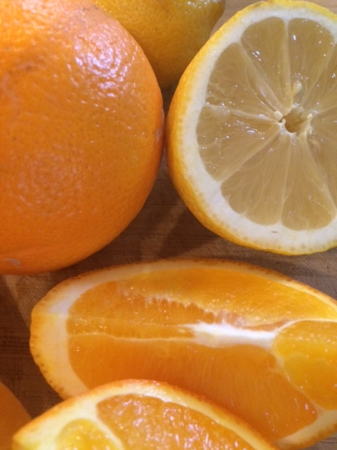 Winter is the perfect time of year to enjoy citrus fruits rich in Vitamin C. Other sources of Vitamin C include leafy greens, bell peppers and broccoli. 