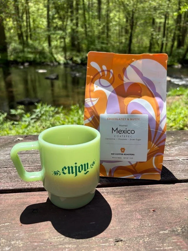 Celebrating Cinco de Mayo with a cup from Mexico 🇲🇽☕ Get 10% off Mexico Coatepec on our website now through Sunday!

Our Mexico Coatepec comes from small farms in the Sierra Madre Oriental&mdash;where misty air, volcanic soil, and slow-growing cher