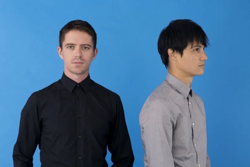 Logan Kroeber and Meric Long of The Dodos.