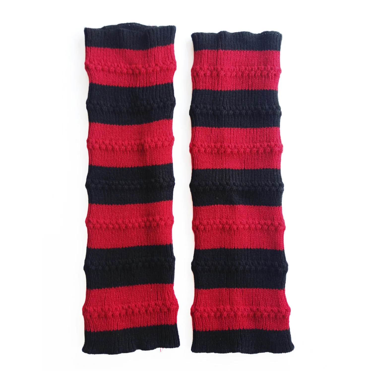 Red/Black Leg Warmers — JewelErry
