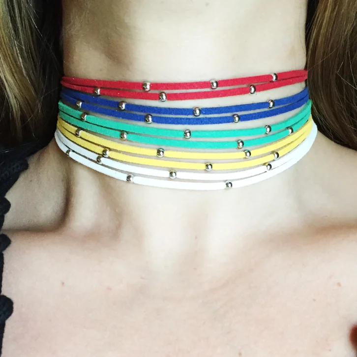 Color War SUede Chokers.jpg