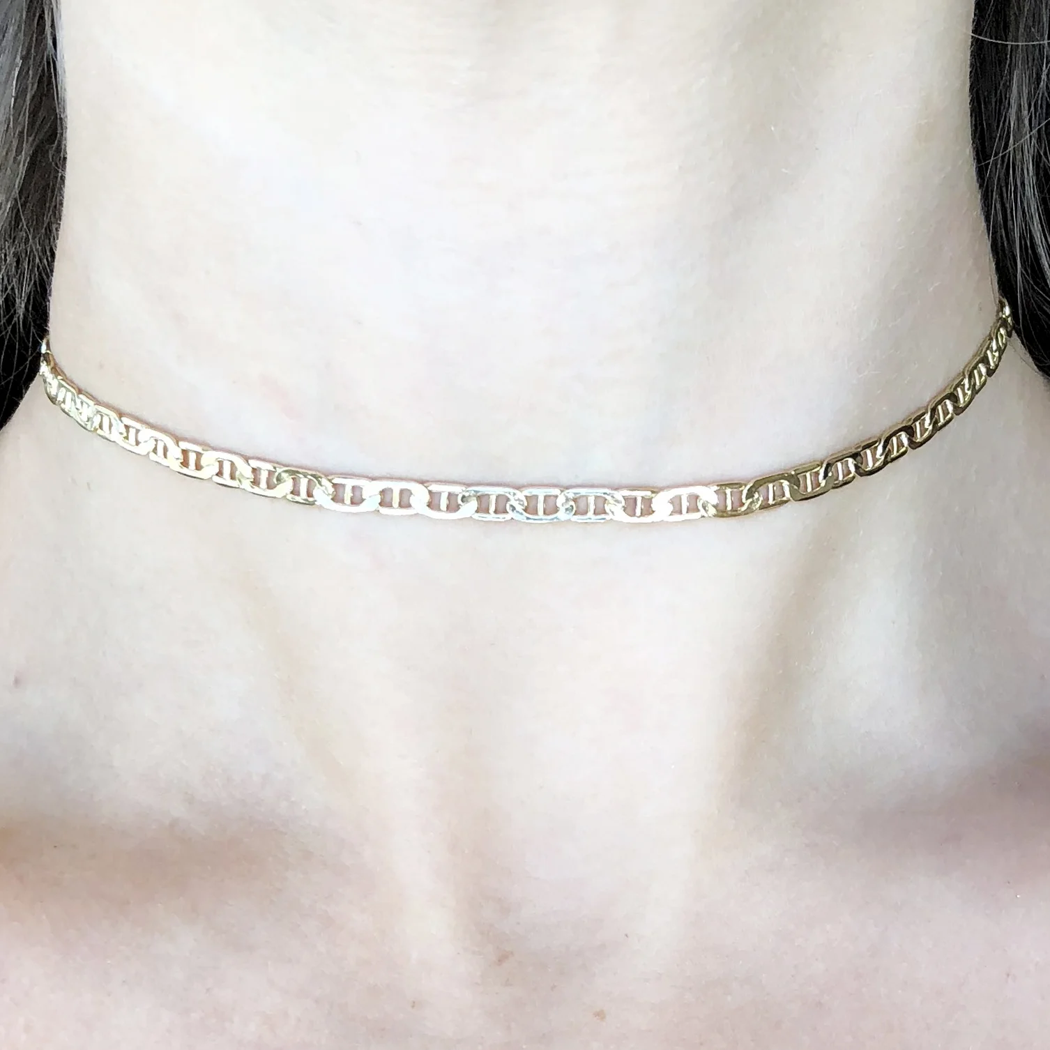 Gold Italian Chain Choker.jpg