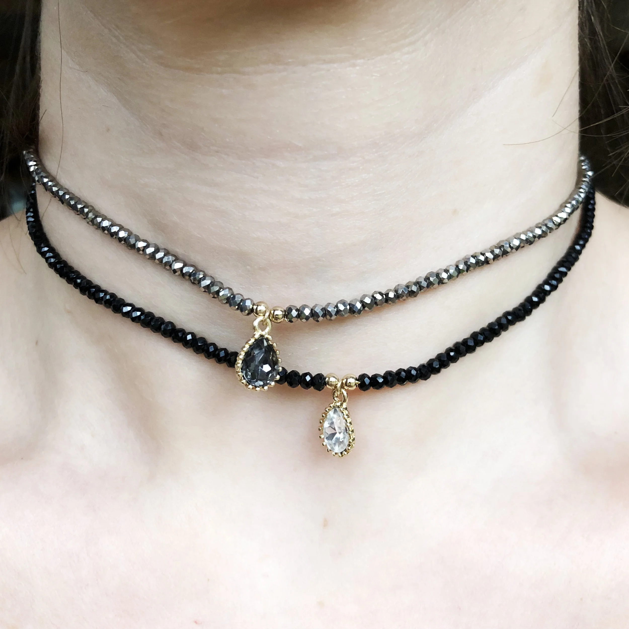 Tear Drop Beaded Choker.jpg