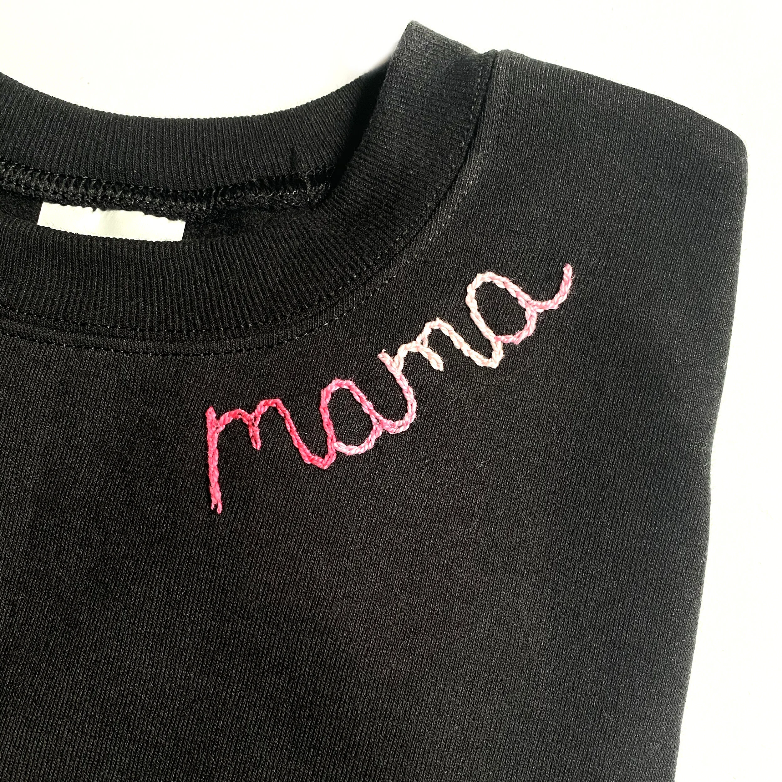 custom embroidered jumper