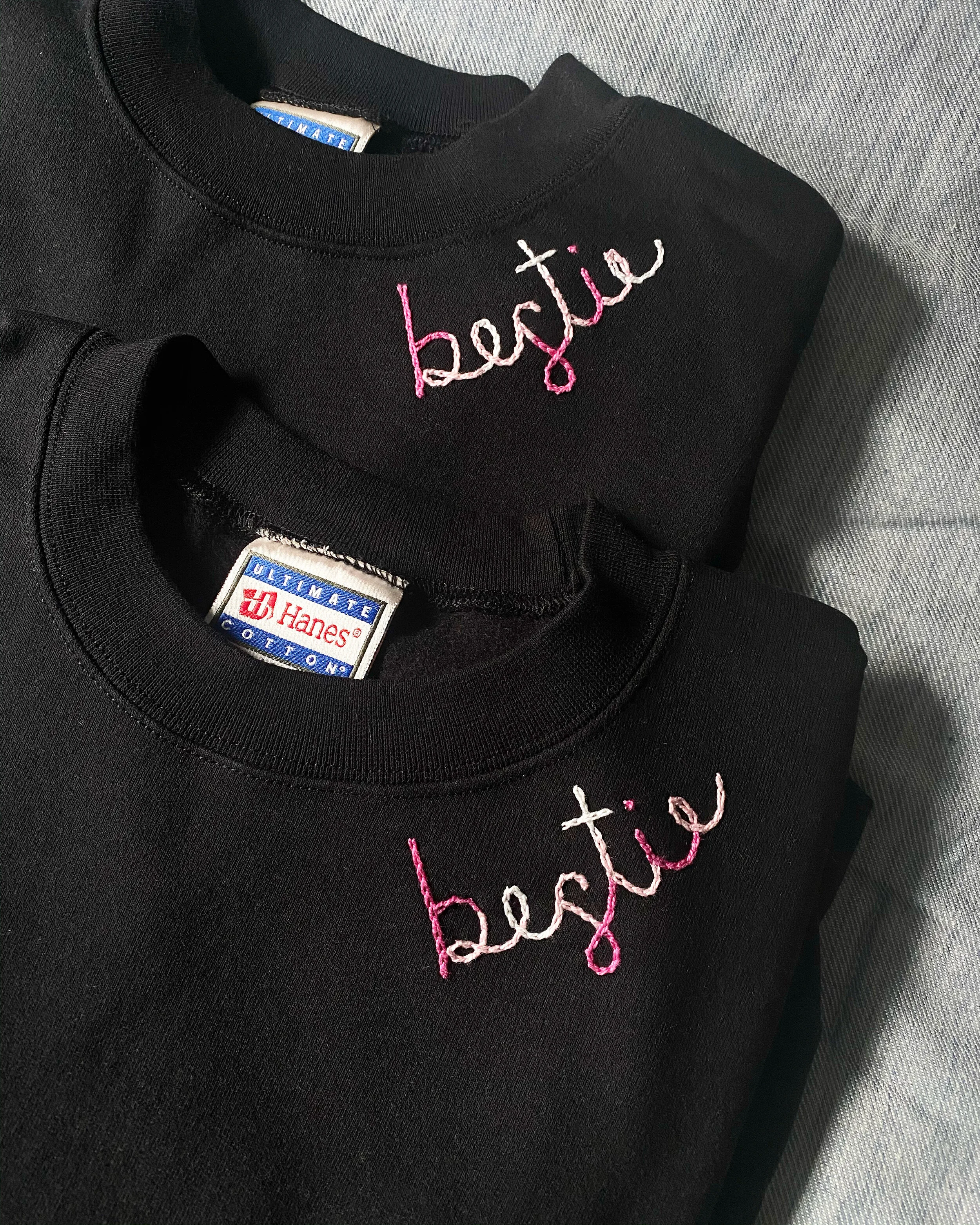 Custom Embroidered Crew Neck Sweatshirt 