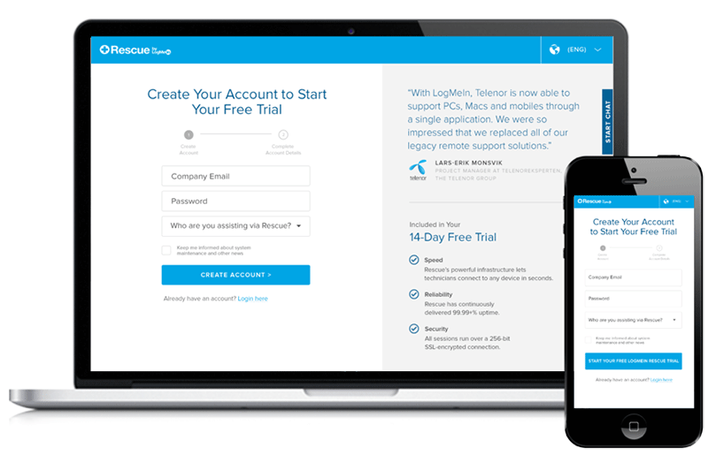 Rescue Trial Registration