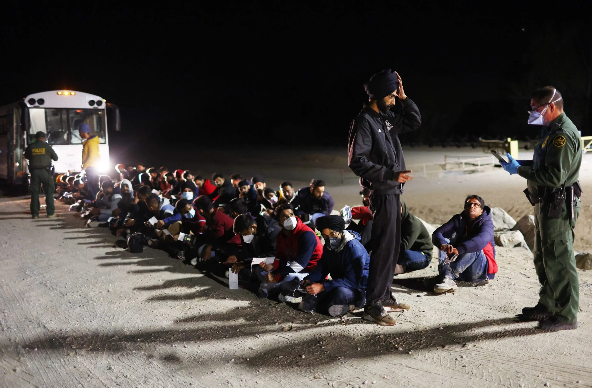 Undocumented Migration From India