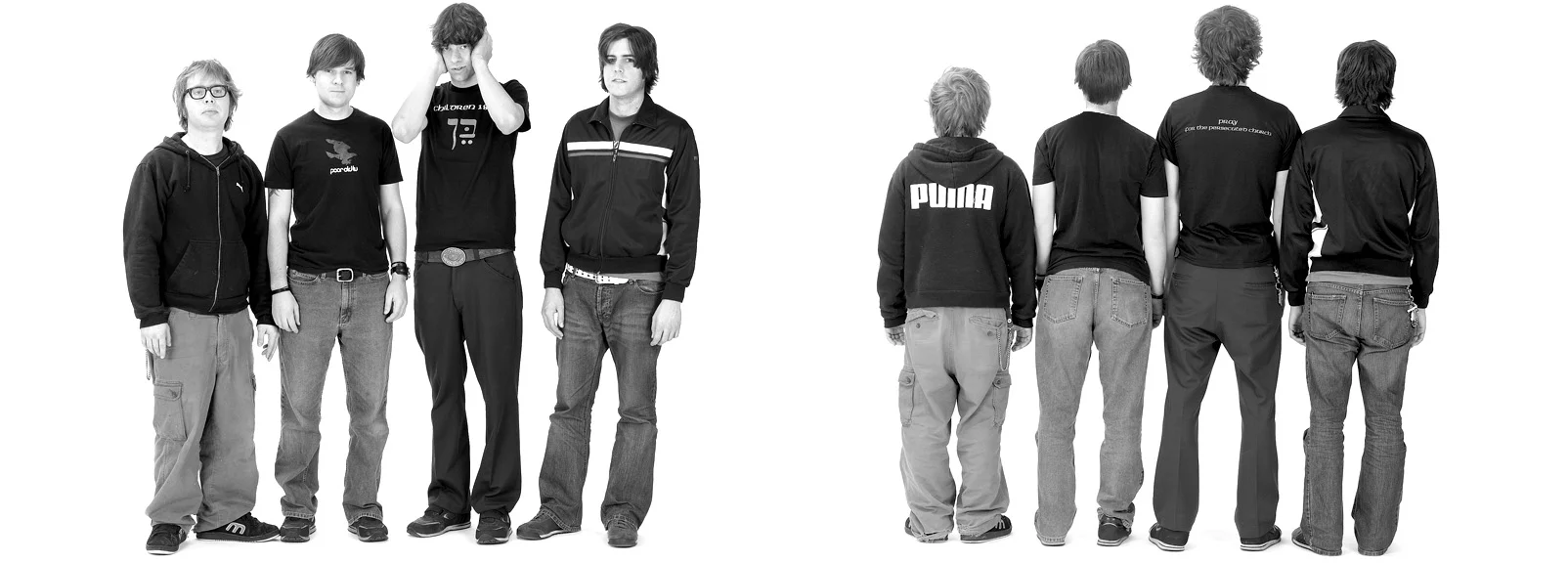 Photoshoot for Ace Trouble Shooter CD