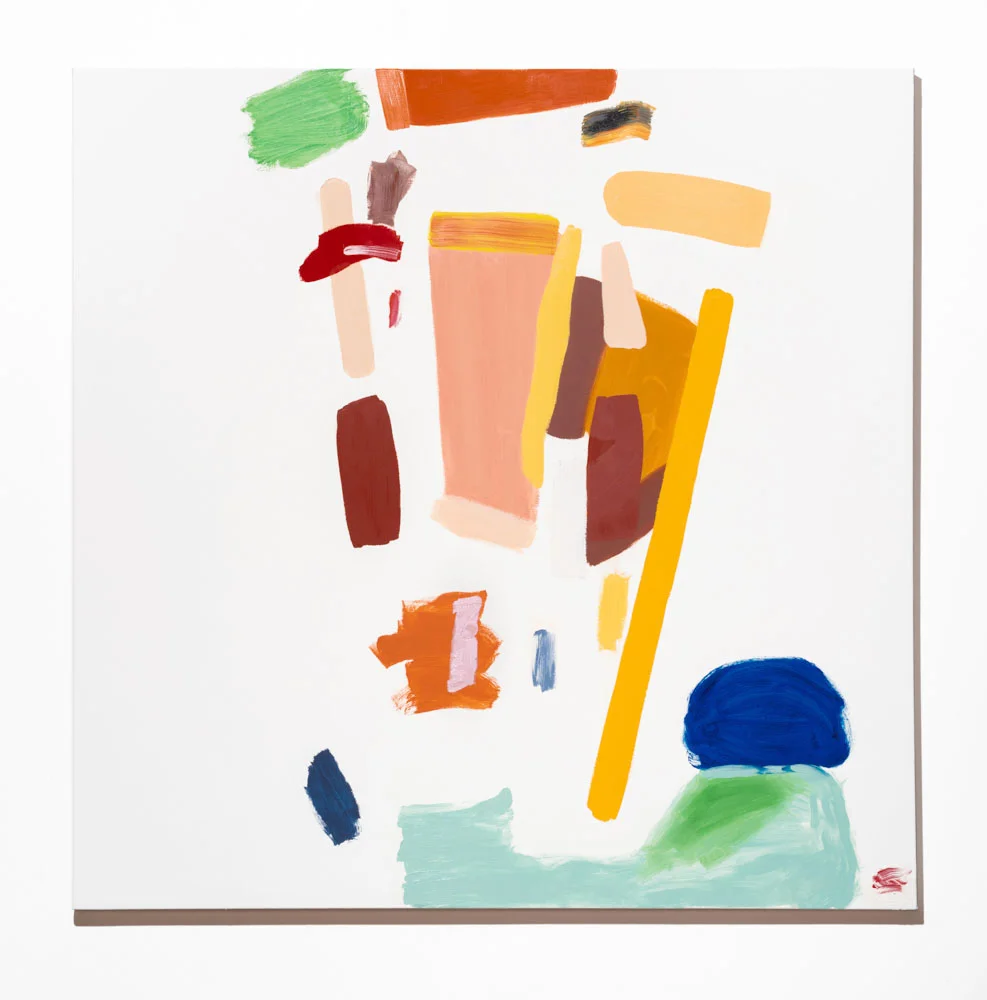 From The Mast, oil on canvas, 60 x 60", 2018