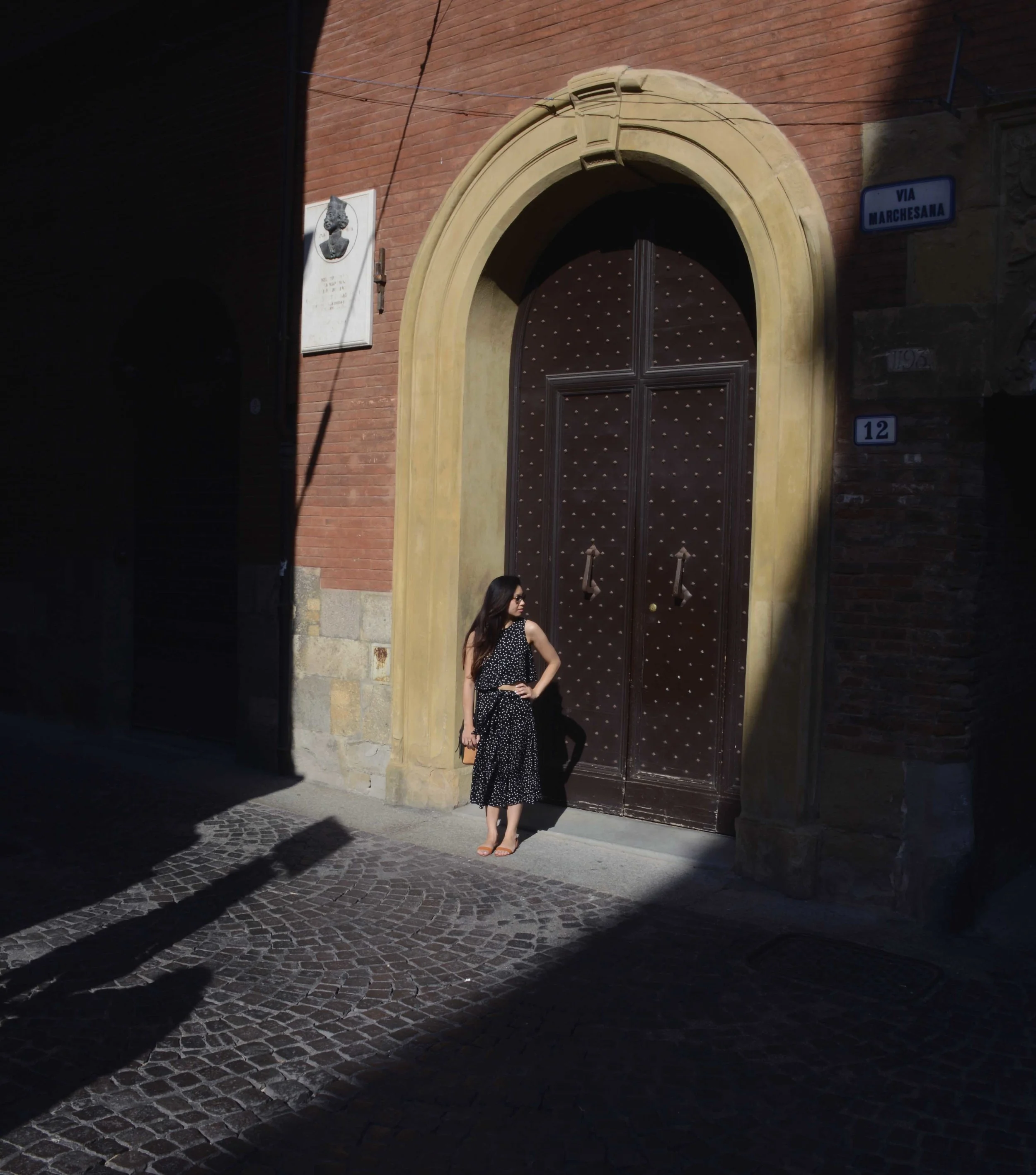 Captivated by all these beautiful doors.