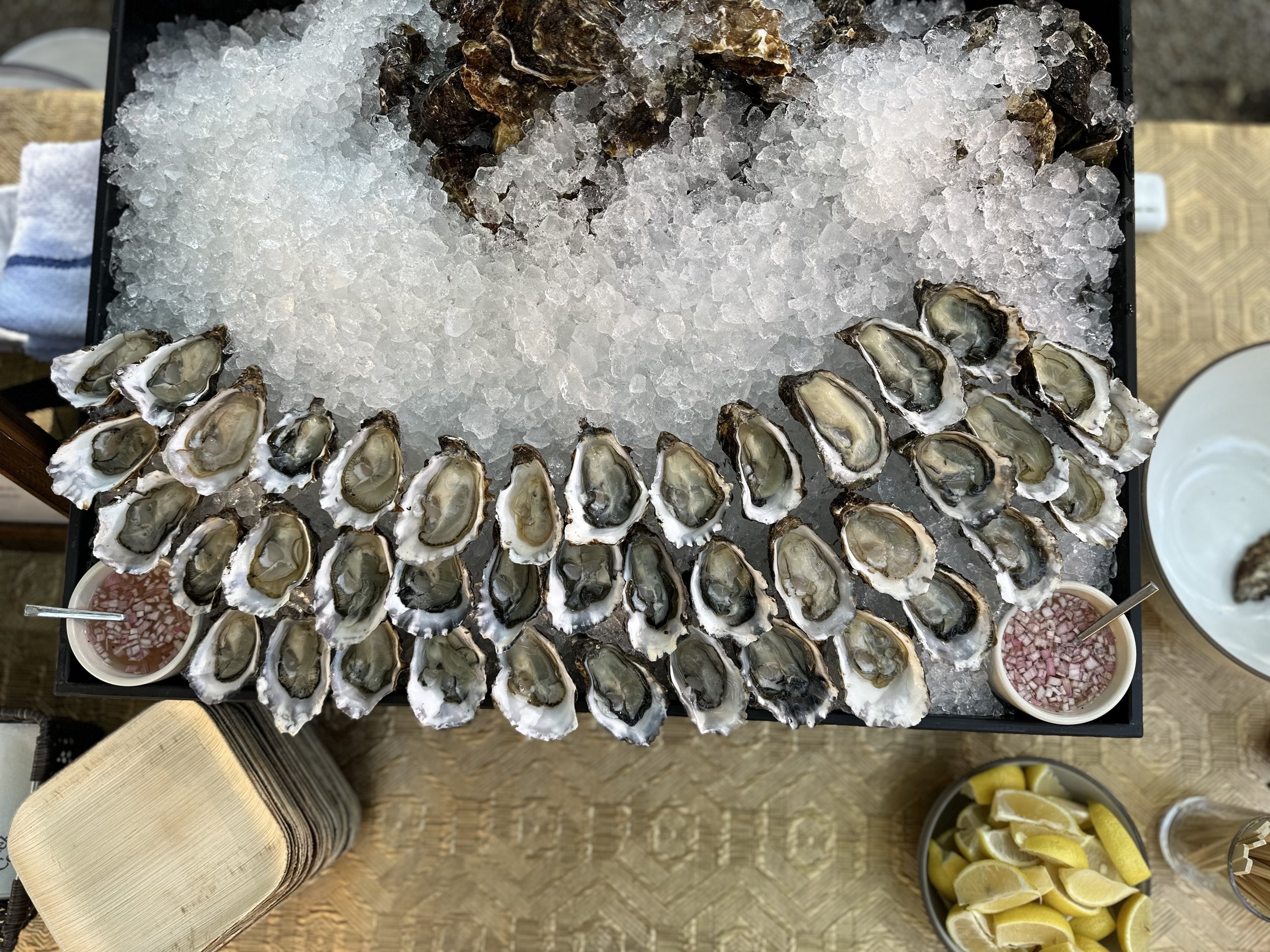 Traveling oyster bar!
