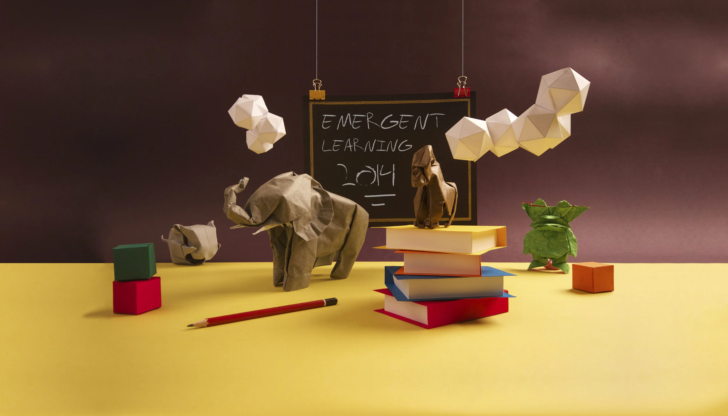 We were asked to produce something that communicated and addressed important topics such as 'The Elephant in the Room', 'The 800lb Gorilla', 'The Shy Mouse' and 'The Green Gremlin' in a tasteful, tactile and engaging way. We created the campaign identity using origami characters to help draw attention to the conference. This approach was used to 'emulate' classroom activities, while, at the same time, communicating important topics. TYPE: Campaign SERVICES: Identity Graphic Design Photography