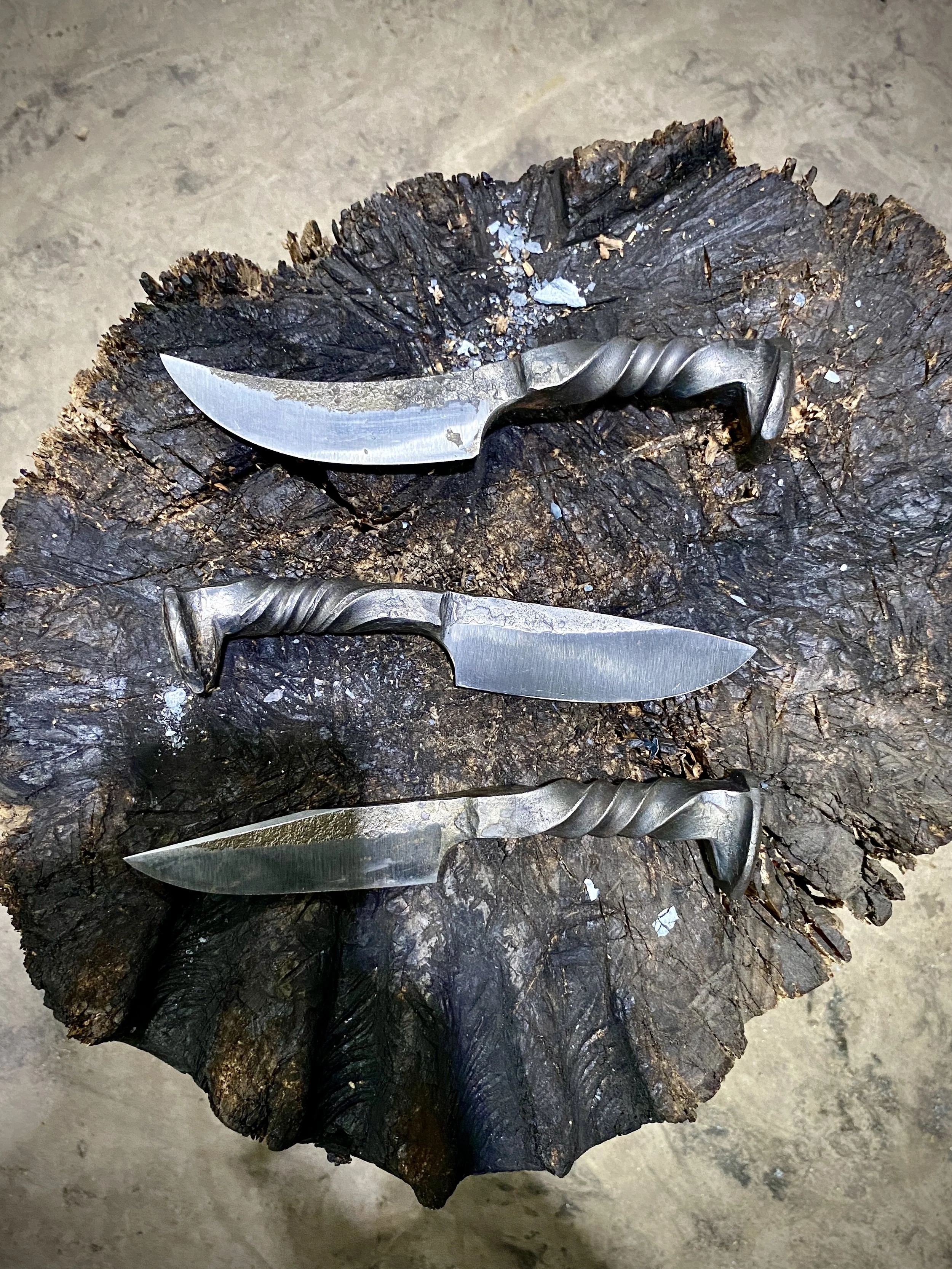 Railroad Spike Knife