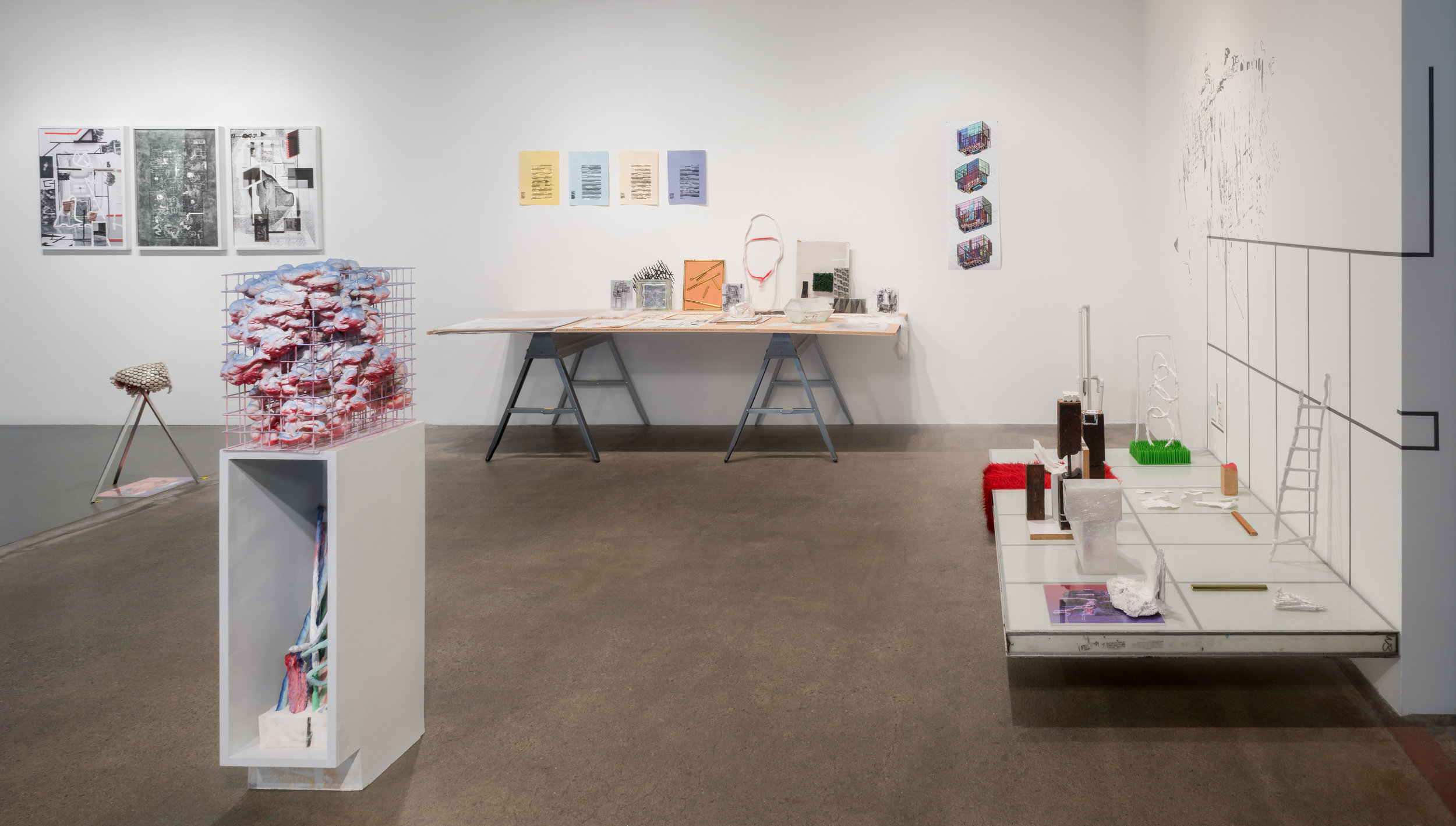 install view of "caché", gallery 4culture, photo by Joe Freeman