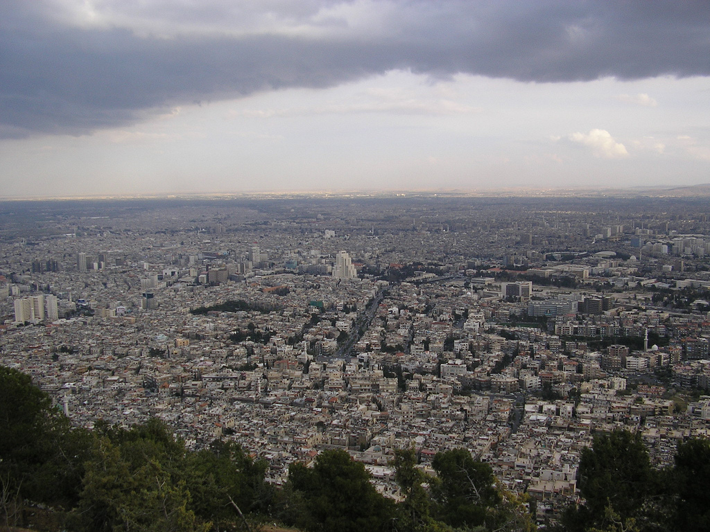Photo (cc) of Beirut during the 2006 Israel-Lebanon crisis, by Flickr user Xansas and published under a Creative Commons license. Some rights reserved.