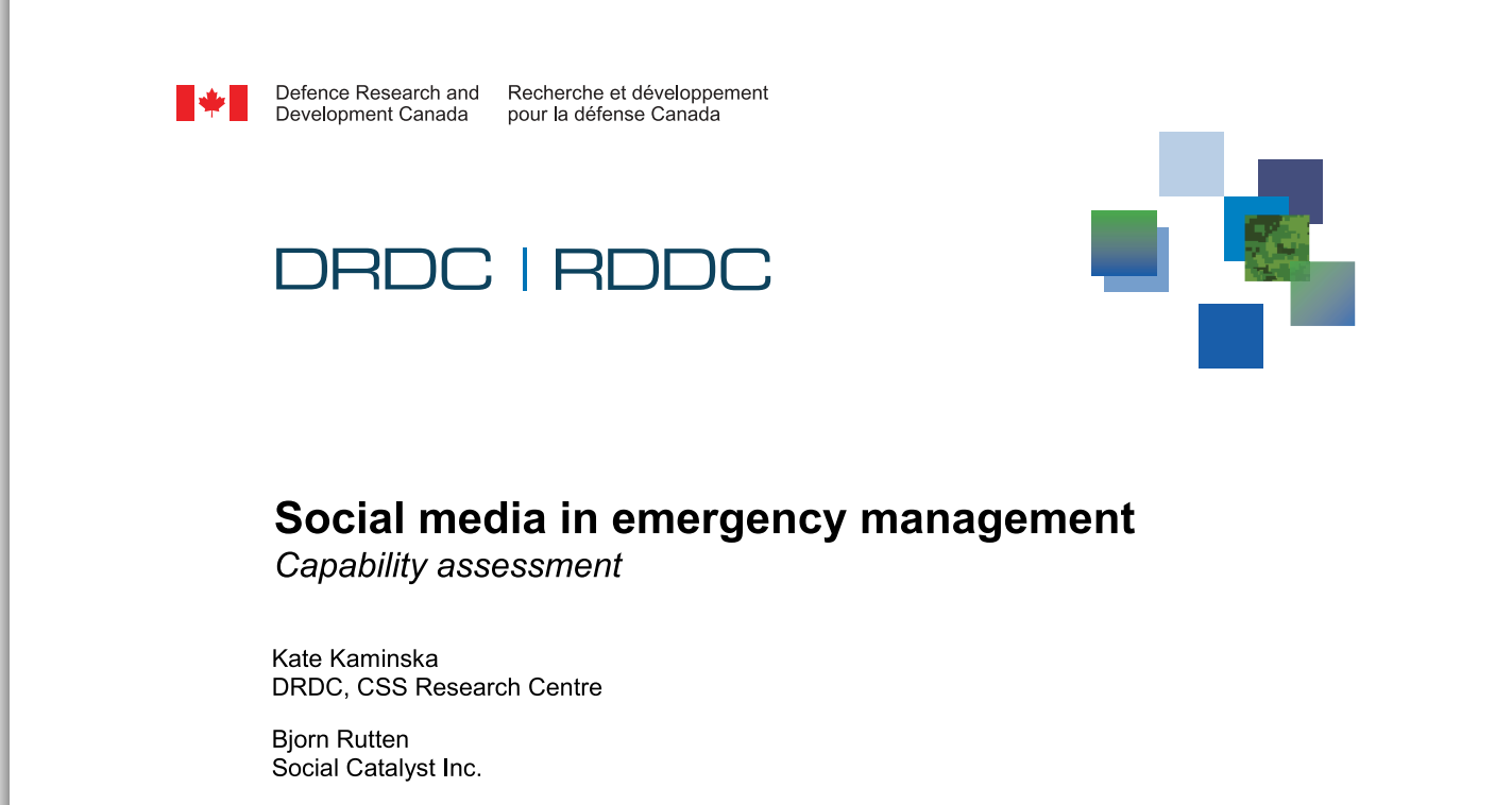 [REPORT] Assessing Your Organization's #SMEM Capabilities