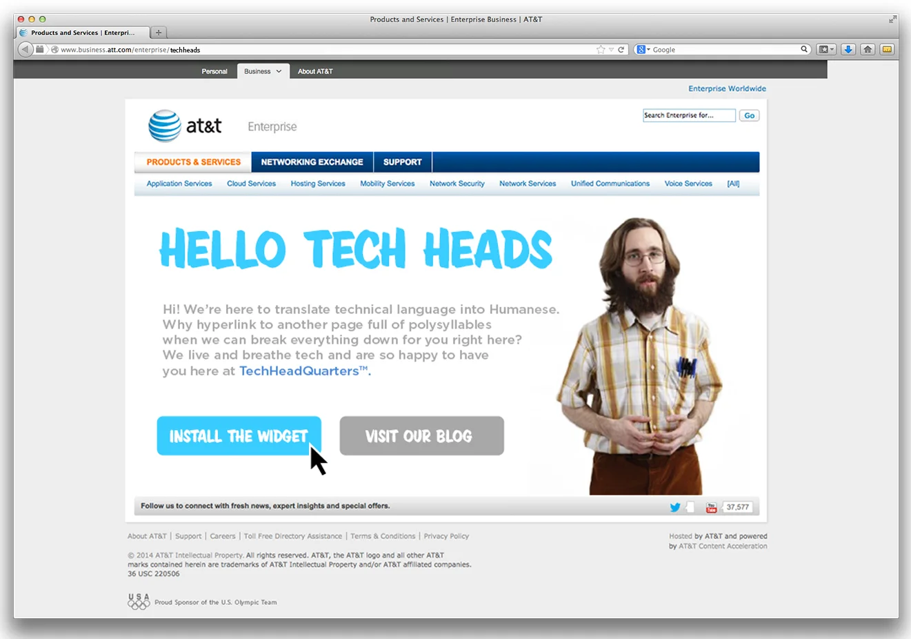 HELLO TECH HEADS [AT&T PITCH]