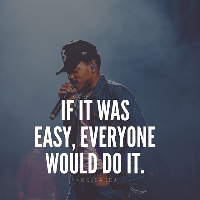 It's not going to be easy, but it will definitely be worth it. Tag a friend grinding hard for #success! 💯🙌🏽